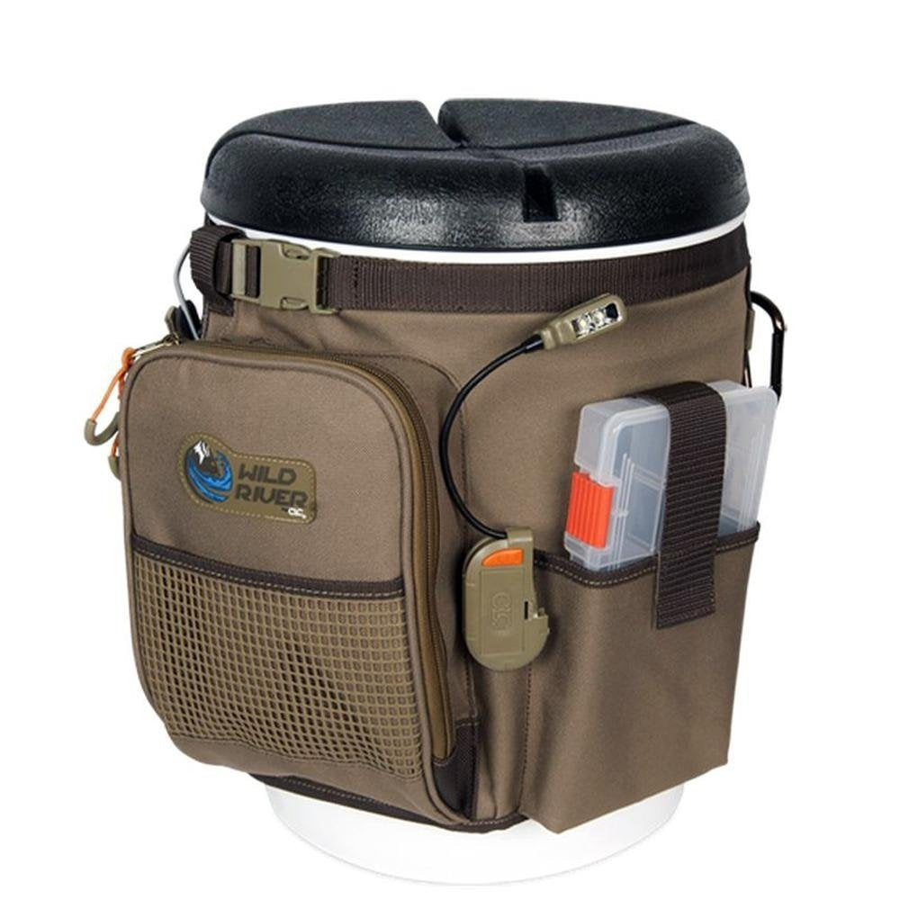 Wild River Rigger 5-Gallon Bucket Organizer with LED Light System, Beige Wild River Rigger 5-Gallon Bucket Organizer with LED Light System, Beige