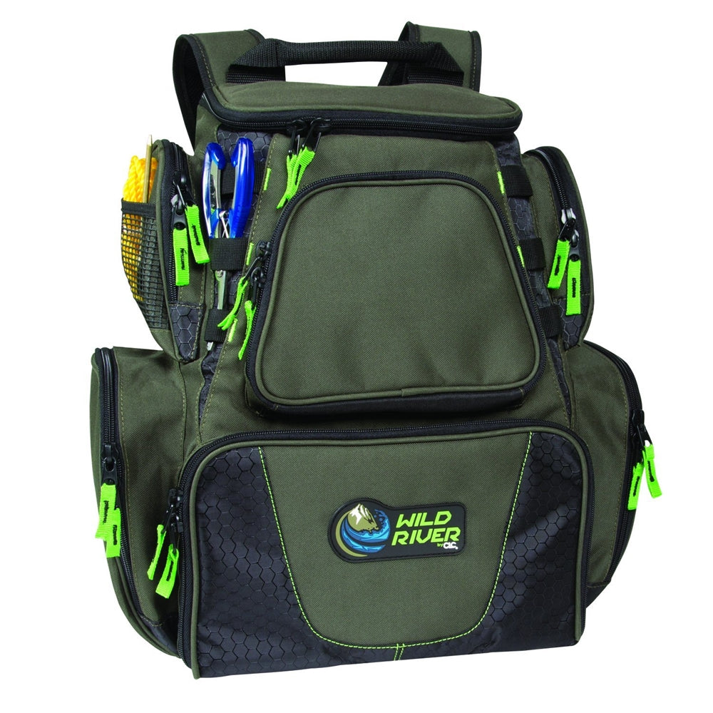 cheap wildriver tackle bag Wild River WT3606 Multi-Tackle Large Backpack 2 Trays