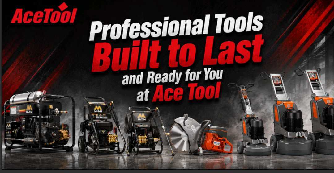 Professional Tools Built to Last and Ready for You at Ace Tool