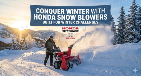 Conquer Winter With Honda Snow Blowers Built for Winter Challenges