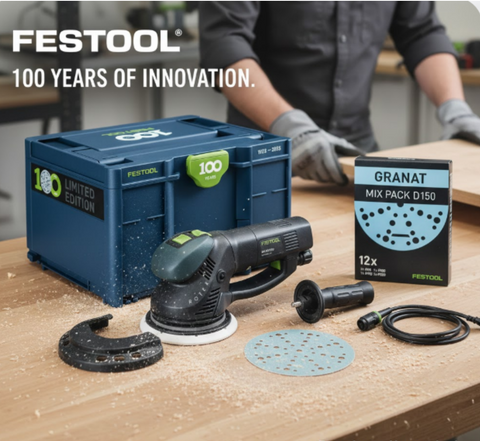 Precision Meets Power: Festool ROTEX RO 150 FEQ Plus Limited Edition:  A Game-Changer