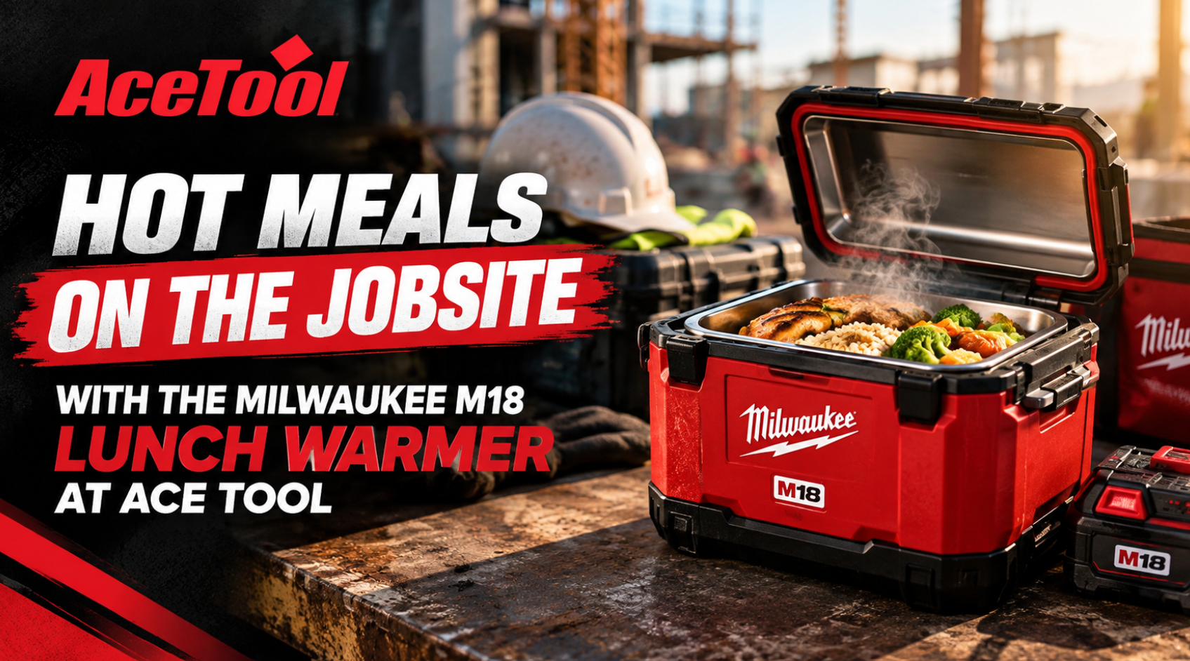 Hot Meals On The Jobsite With The Milwaukee M18 Lunch Warmer At Ace Tool