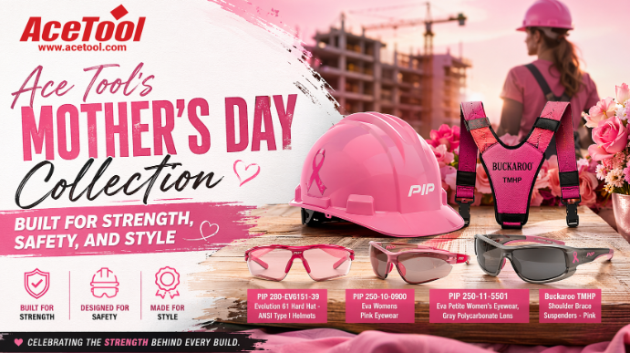 Ace Tool’s Mother’s Day Collection Built for Strength, Safety, and Style