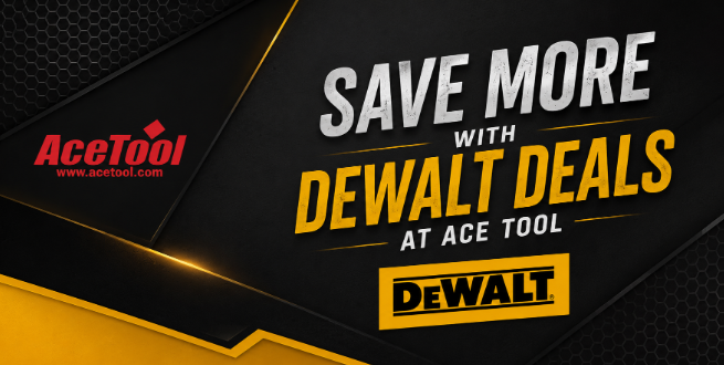 Save More This Memorial Day with DEWALT Deals at Ace Tool