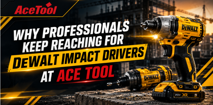 Why Professionals Keep Reaching for DeWALT Impact Drivers at Ace Tool