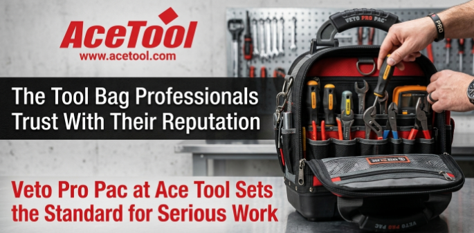 The Tool Bag Professionals Trust With Their Reputation Veto Pro Pac at Ace Tool Sets the Standard for Serious Work