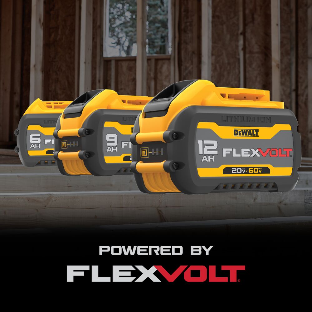 Dewalt Flexvolt - Power Of Corded. Freedom Of Cordless.