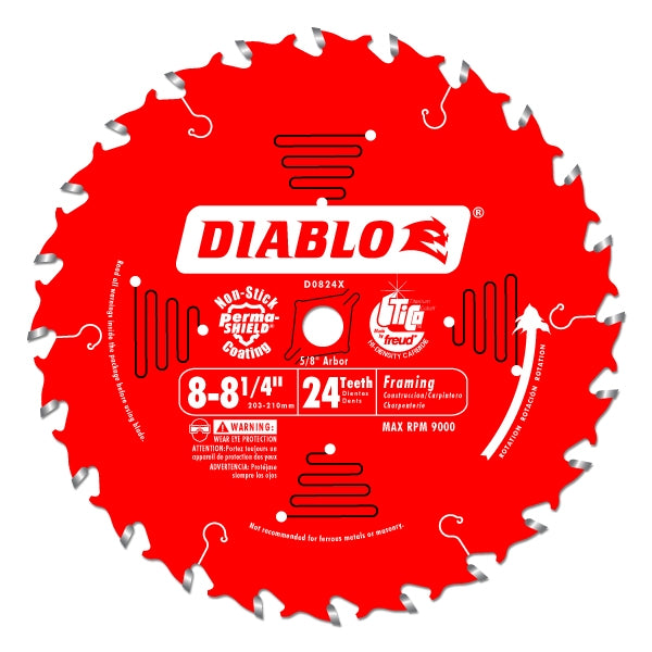 8" - 8-1/2" Saw Blades
