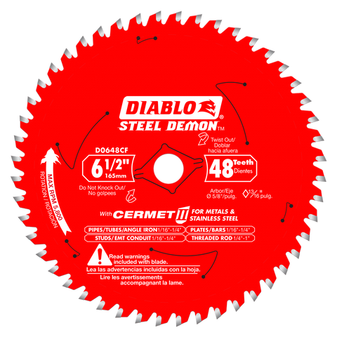 6" to 6-1/2" Saw Blades