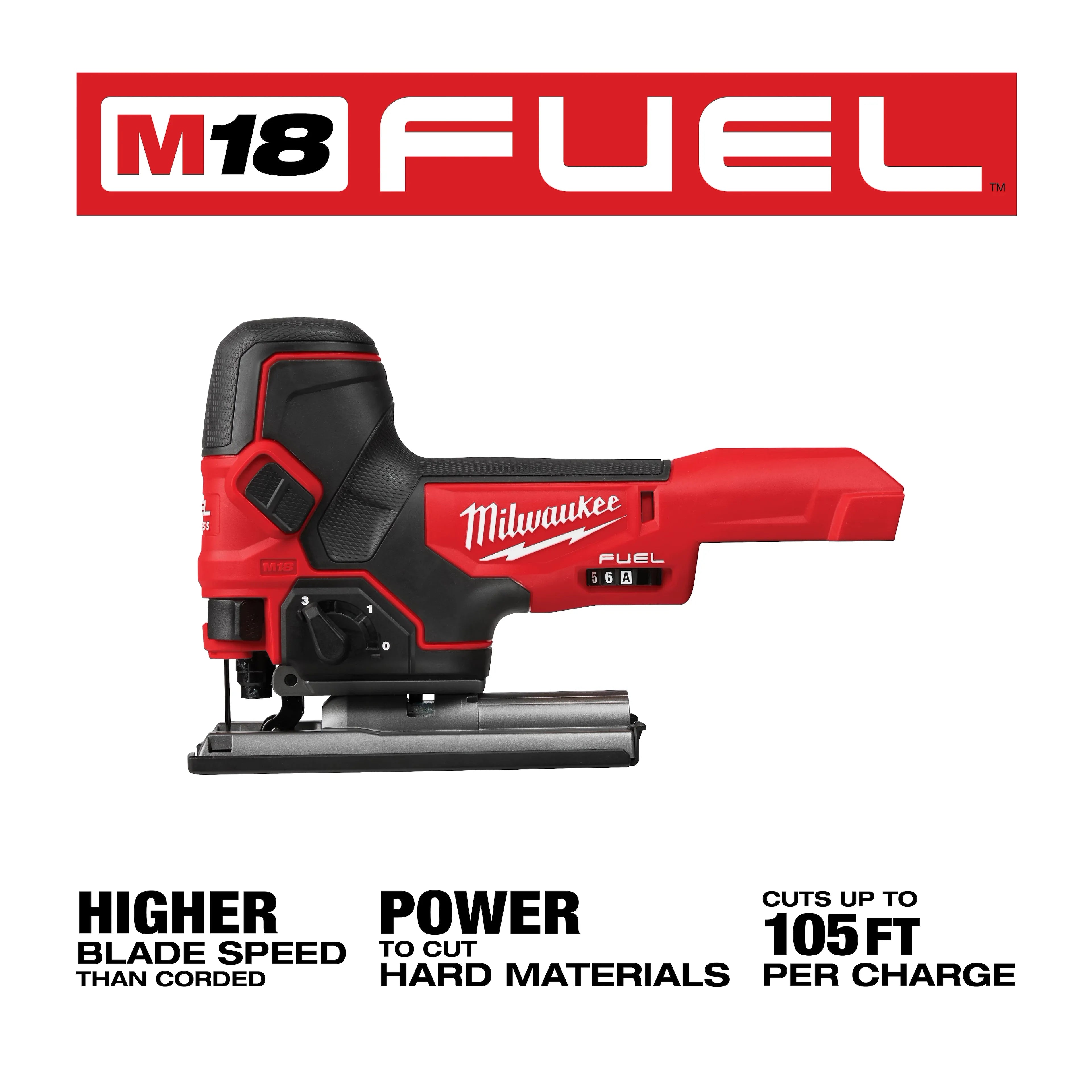 Milwaukee 2737B-20 M18 FUEL Barrel Grip Jig Saw Bare - Ace Tool Group - Milwaukee