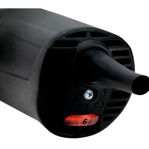 Metabo 600517420 WEV 17-125 Quick Inox 4.5" / 5" Variable Speed Angle Grinder - 2,000-7,600 RPM - 14.5 Amps - w/ Lock-on, Electronics, High Torque - Ace Tool Group - Metabo