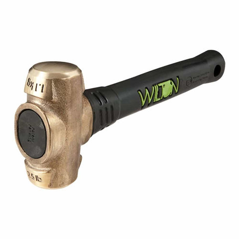 Wilton 90212 2-1/2 Lb Head, 12 in. B.A.S.H Brass Hammer - Ace Tool Group - Wilton