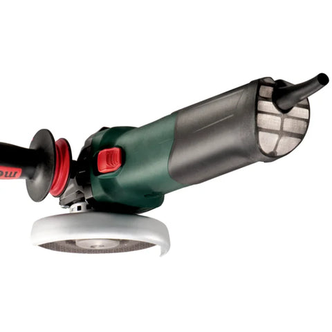 Metabo 600517420 WEV 17-125 Quick Inox 4.5" / 5" Variable Speed Angle Grinder - 2,000-7,600 RPM - 14.5 Amps - w/ Lock-on, Electronics, High Torque - Ace Tool Group - Metabo