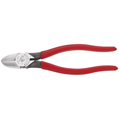 Klein Tools D220-7 7'' (178 mm) Heavy-Duty Diagonal-Cutting Pliers - Tapered Nose - Ace Tool Group - Klein