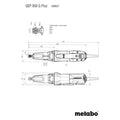 Metabo 600627420 GEP 950 G Plus Variable Speed Die Grinder - 2,500-8,700 RPM- 8.5 AMP w/Non-locking Paddle, High Torque - Ace Tool Group - Metabo