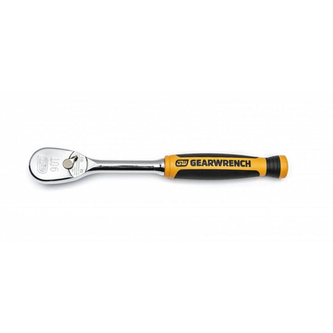 GearWrench 81007T 1/4 in. 90T CG Teardrop Ratchet - Ace Tool Group - Gearwrench