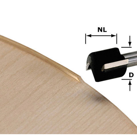 Festool 499806 Cutter Trim. HW D19/12 w/Brng MFK700 - Ace Tool Group - Festool