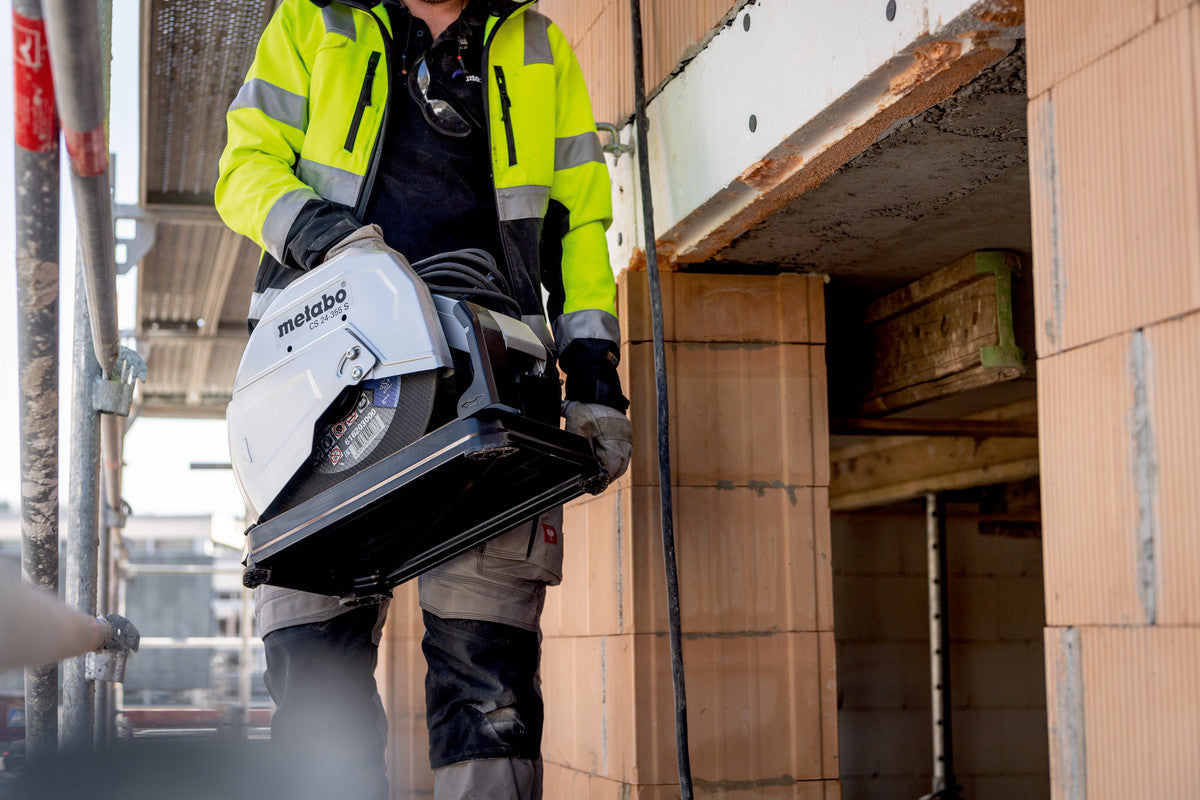 Metabo 601786420 CS 23-355 14" Chop Saw - 3,700 RPM - 15.0 AMP w/ Steel base - Ace Tool Group - Metabo