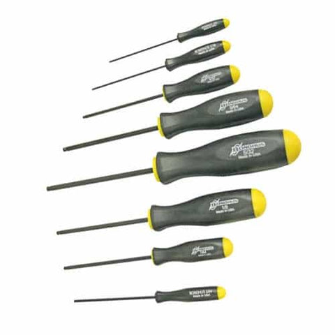 Bondhus 10632 Set 8 Balldriver Screwdrivers - Ace Tool Group - Bondhus