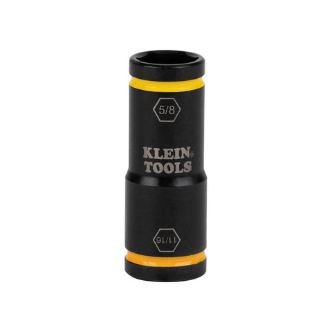 Klein Tools 66075 Flip Impact Socket, 11/16" X 5/8" - Ace Tool Group - Klein
