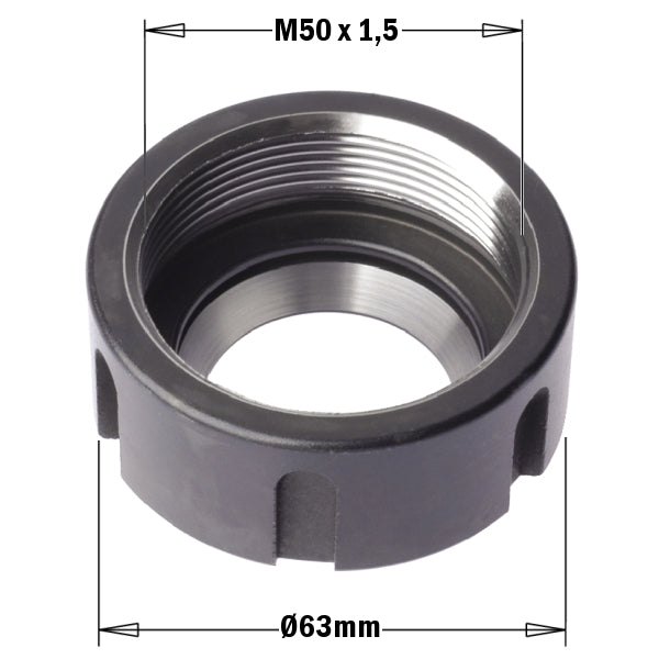 Cmt 992.383.02 Clamping Nut Lh For Er40 - Ace Tool Group - CMT