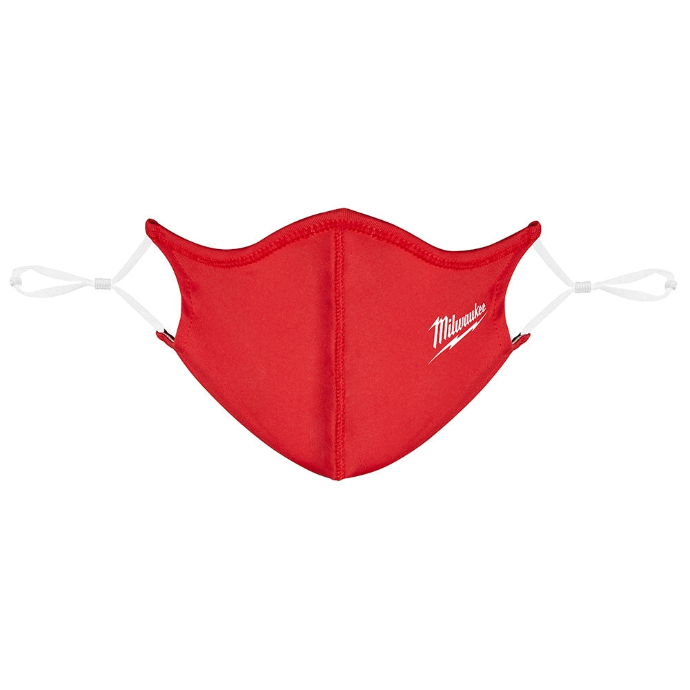 Milwaukee 48-73-4228 3PK Red 2-Layer Face Mask - Ace Tool Group - Milwaukee