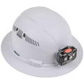 Klein 60407RL Hard Hat, Vented Brim w/Headlamp - Ace Tool Group - Klein