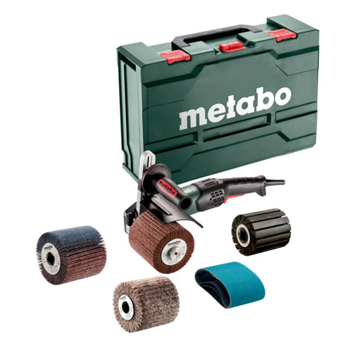 Metabo 646259620 SE 17-200 RT 4" Variable Speed Burnisher Kit - 800-3,000 RPM -14.5 AMP w/Lock-on, Accessory set - Ace Tool Group - Metabo