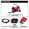 Milwaukee 2871-22 M18 FUEL Sewer Sectional Machine w/ CABLE-DRIVE Kit - Ace Tool Group - Milwaukee