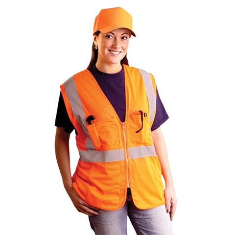 Occunomix LUX-SSGCS Surveyor Mesh Safety Vest - Ace Tool Group - Occunomix
