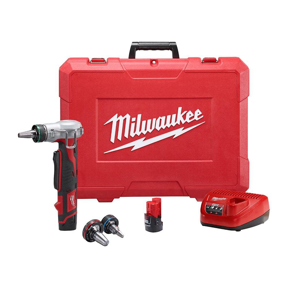 Milwaukee 2432-22 M12 PROPEX EXPANSION TOOL COMPAACT KIT - Ace Tool Group - Milwaukee