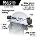 Klein Tools 29025 Hard Hat Fan Modular Battery - Ace Tool Group - Klein