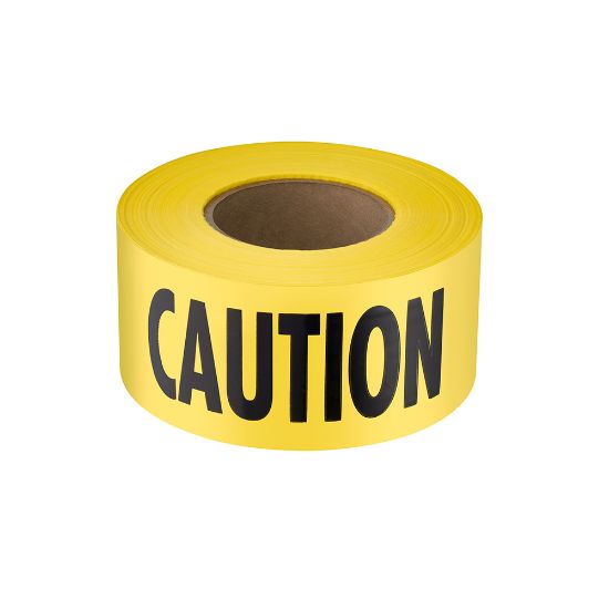 Milwaukee 71-1003 3 in. X 1000 in. Caution 3Pk 4 Pack - Ace Tool Group - Milwaukee