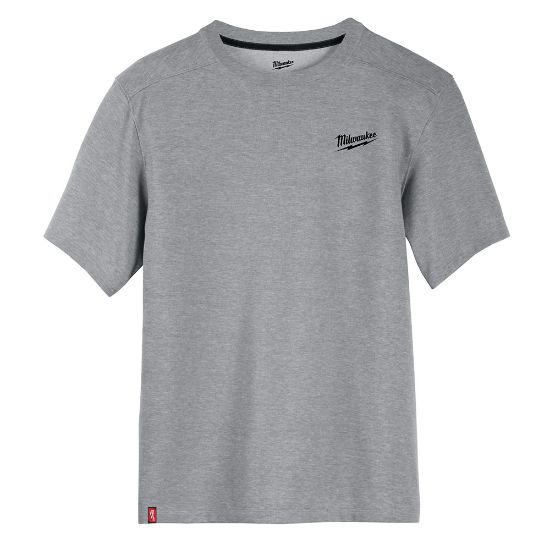 Milwaukee 603G-L  HYBRID WORK TEE - SS GRAY L - Ace Tool Group - Milwaukee