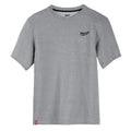 Milwaukee 603G-L  HYBRID WORK TEE - SS GRAY L - Ace Tool Group - Milwaukee