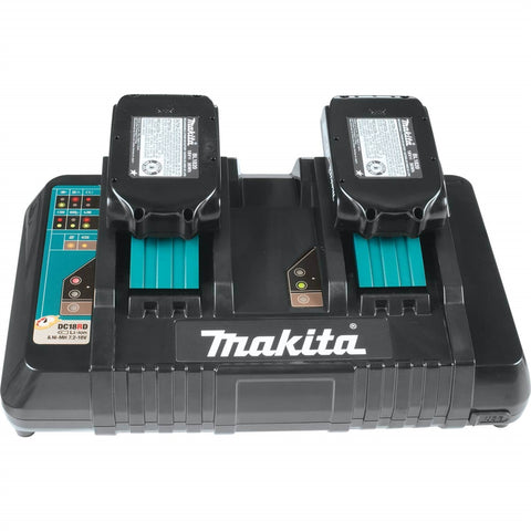 Makita DC18RD 18V Li-Ion Dual Port Rapid Charger - Ace Tool Group - Makita