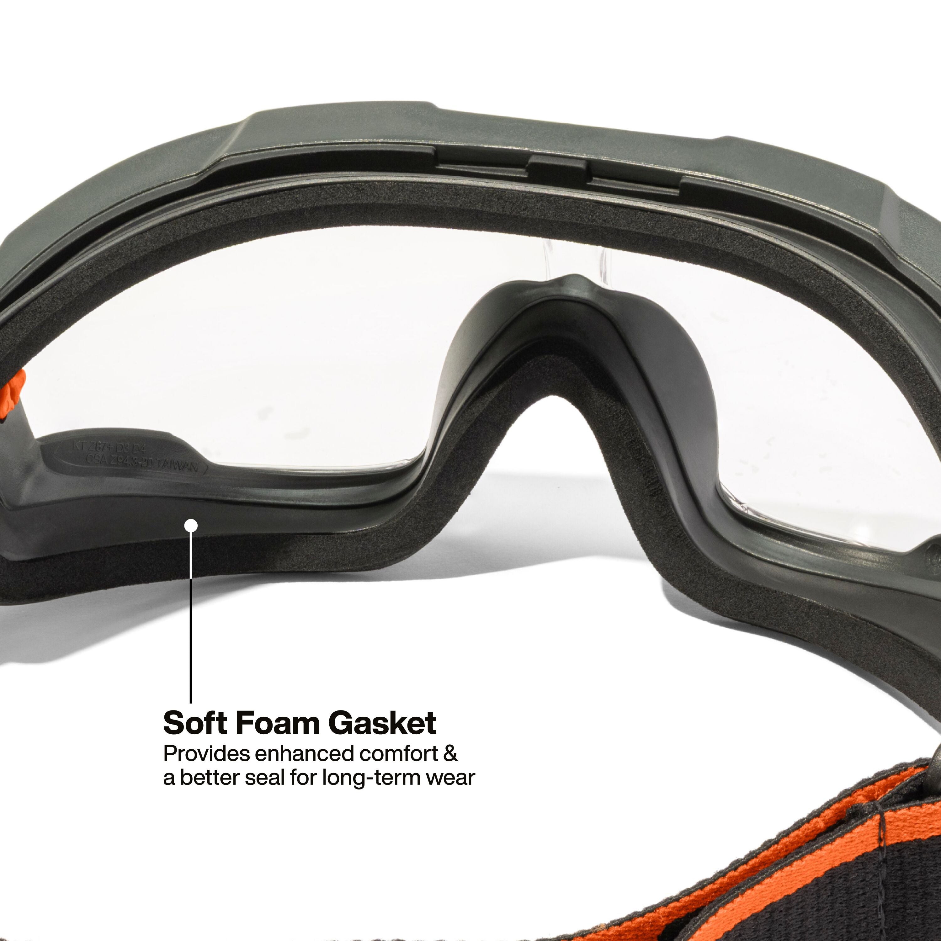 Klein 03610 Compact Safety Goggles, Clear Lens - Ace Tool Group - Klein
