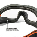 Klein 03610 Compact Safety Goggles, Clear Lens - Ace Tool Group - Klein