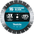 Makita E-02537 16 in. Diamond Blade, Segmented - Ace Tool Group - Makita