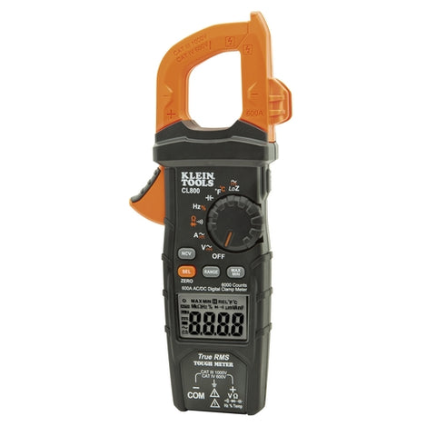 Klein CL800 Digital Clamp Meter AC/DC Auto-Ranging - Ace Tool Group - Klein