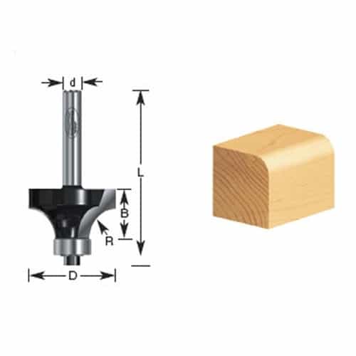 Timberline 320-06 Timberline Corner Round 1/16R - Ace Tool Group - Timberline