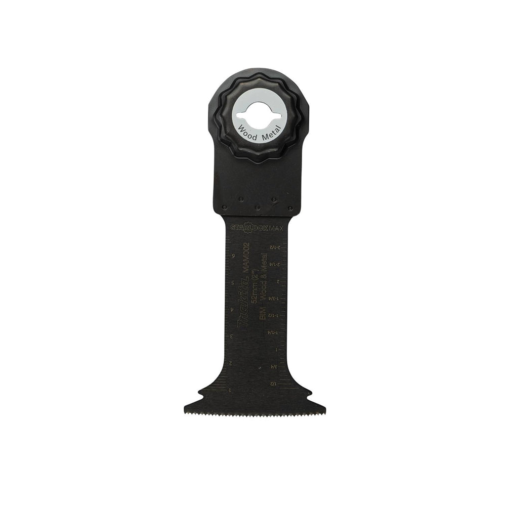 Makita E-08539 StarlockMax Oscillating Multi-Tool 2in. Bi-Metal Curved Plunge Cut Blade - Ace Tool Group - Makita