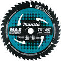 Makita B-68585 7-1/4in. 45T CT Saw Blade, Fine Cut - Ace Tool Group - Makita