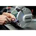 Metabo 615200420 PE 15-20 RT 7" Bench grinder - 300-1,900 RPM - 13.5 AMP w/Lock-on, Rat Tail - Ace Tool Group - Metabo