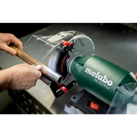 Metabo 615200420 PE 15-20 RT 7" Bench grinder - 300-1,900 RPM - 13.5 AMP w/Lock-on, Rat Tail - Ace Tool Group - Metabo