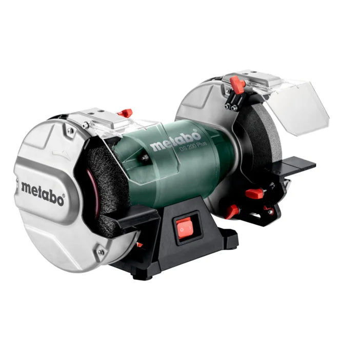 Metabo 604200420 DS 200 Plus 8" Bench Grinder - 3,600 RPM - 5.0 AMP - Integrated LED - Ace Tool Group - Metabo