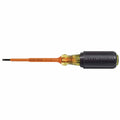 Klein 612-4-INS Insulated 1/8 In Slotted 4 In Screwdriver - Ace Tool Group - Klein