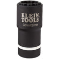 Klein 66054E 2-in-1 Metric Impact Socket, 12, 32 x 27 mm - Ace Tool Group - Klein