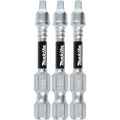 Makita E-00804 Impact XPS 2 Square 2 Power Bit 3pk - Ace Tool Group - Makita