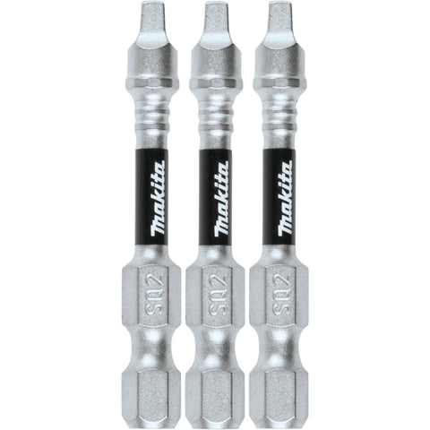 Makita E-00804 Impact XPS 2 Square 2 Power Bit 3pk - Ace Tool Group - Makita
